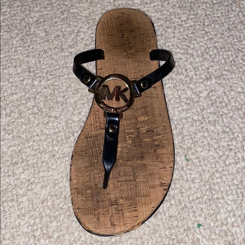 MK cork sandals